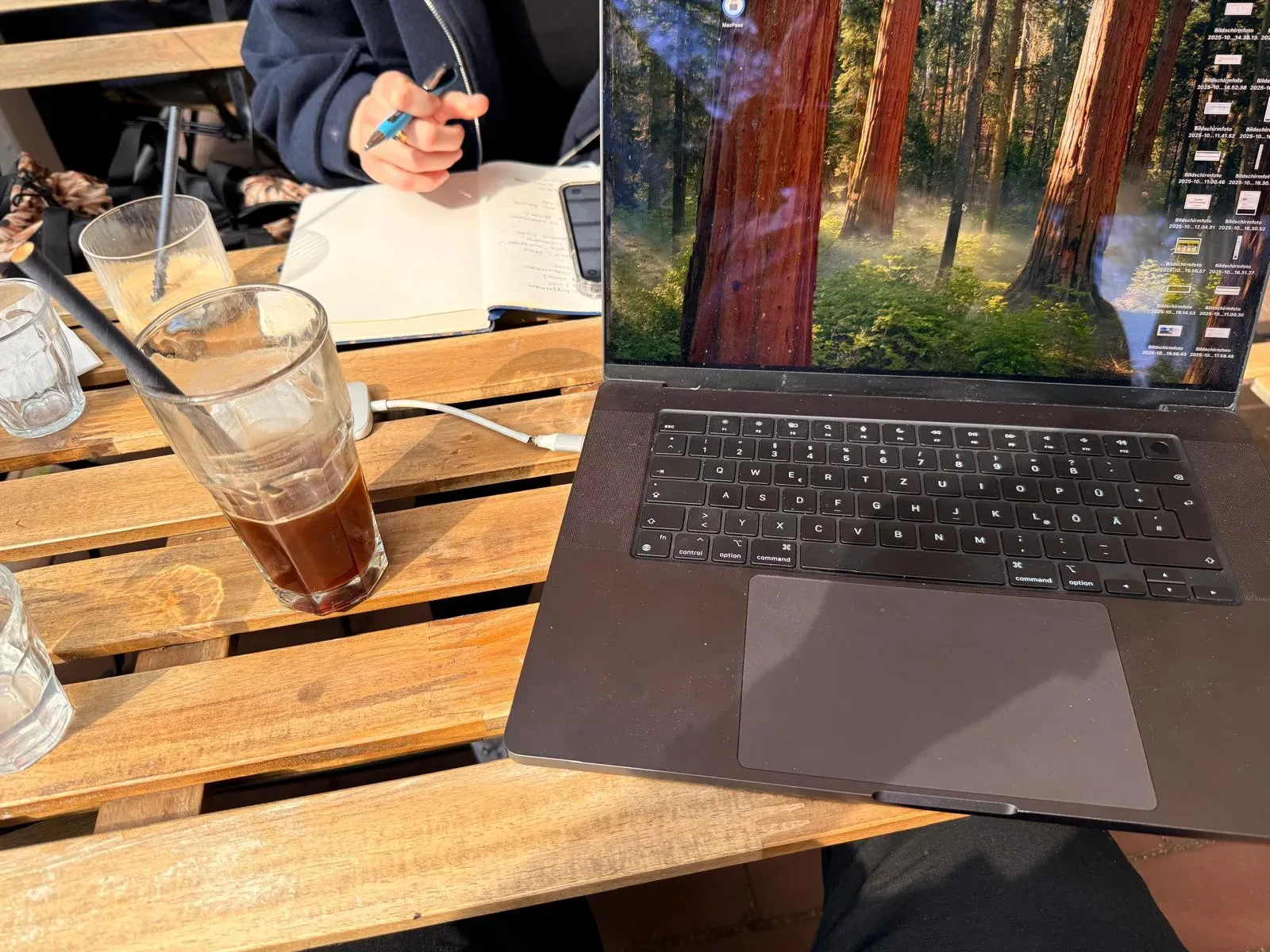 Arbeiten im Café